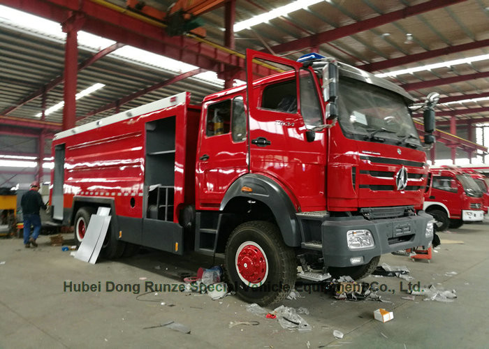 Beiben 2534 RHD /LHD Fire Fighting Water Foam Truck Off Road-6x6 AWD Vehicle EURO3/5
