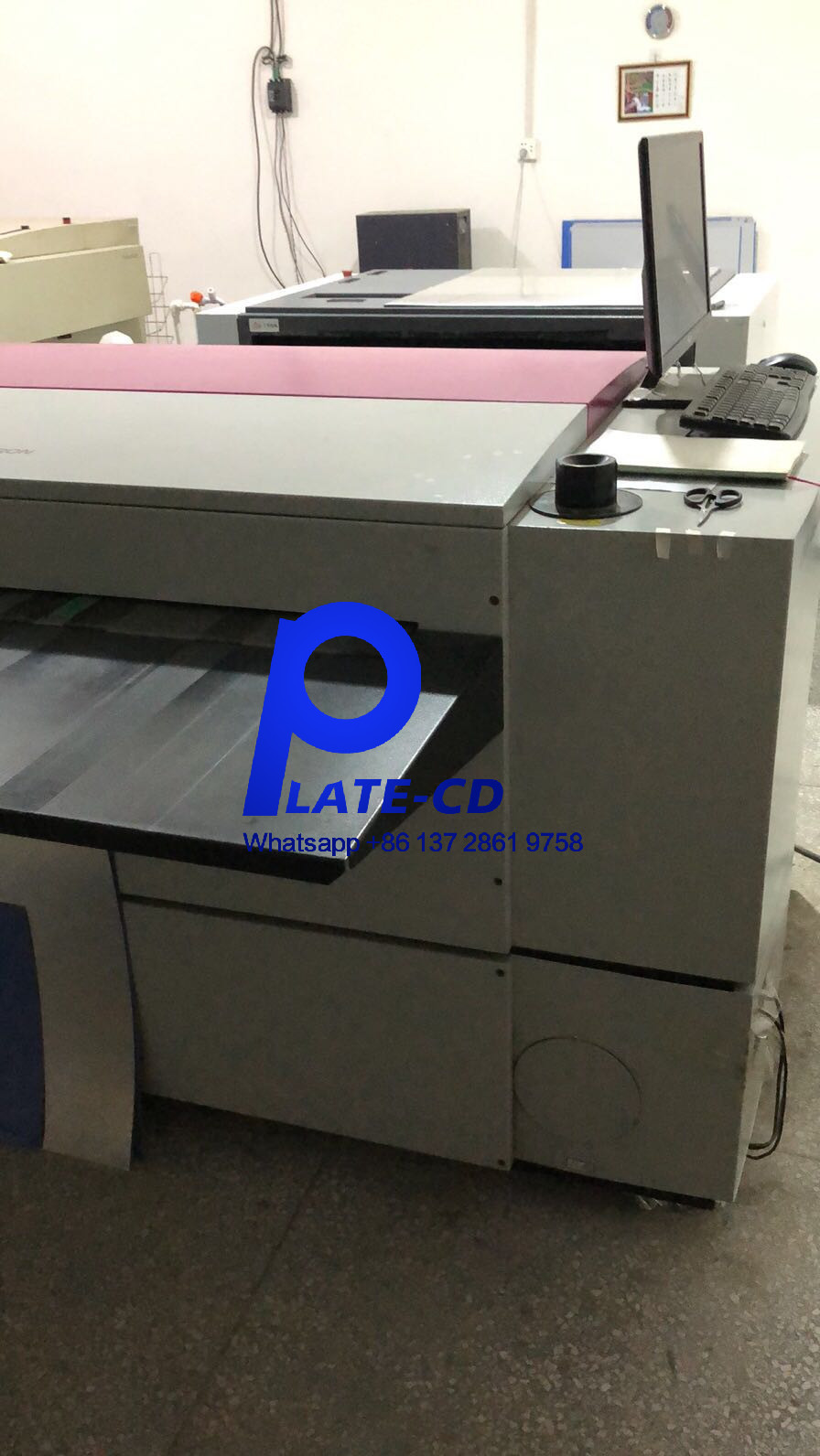 CTCP Computer To Conventional Plate Machine 1.7KW 1 Year Warranty