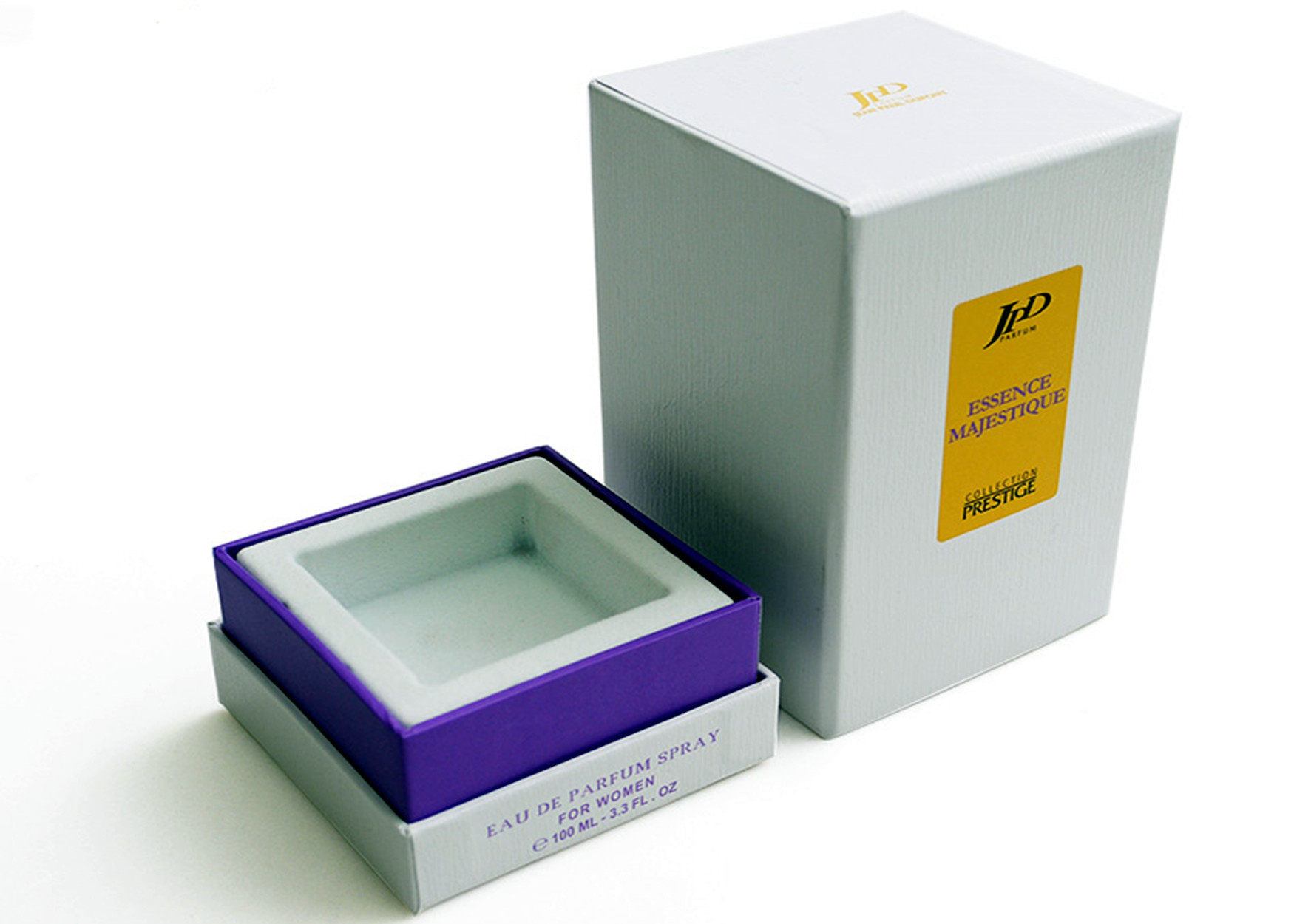 Man Luxury Branded Gift Boxes , Empty Perfume Sample Box Packaging Watch Fragrance Bottle