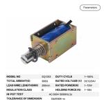 U1253 7.2w 12mm Open Frame Solenoid