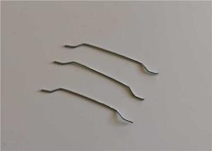 China Endhooked Loose Steel Fiber Bright Surface 1100-1250Mpa Tensile Strength wholesale