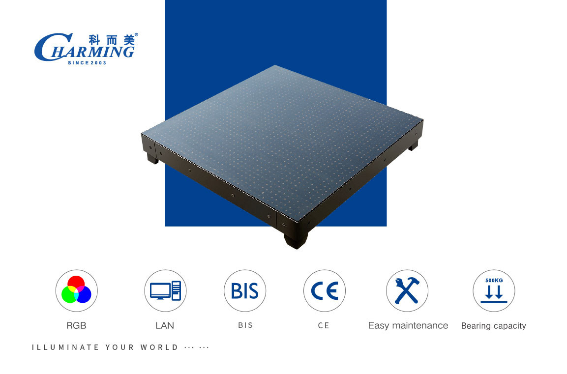 Temper Glass 40x40 LED Video Floor , Practical Interactive LED Dancefloor