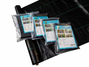 China Durable Heavy Duty High Permeability Gardening Weeding Cloth Woven Anti Grass Ground Cover Weeding Mat wholesale