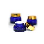 Hanya Tranparent Lotion Face Cream Glass Jar Foundation Pump Dispenser