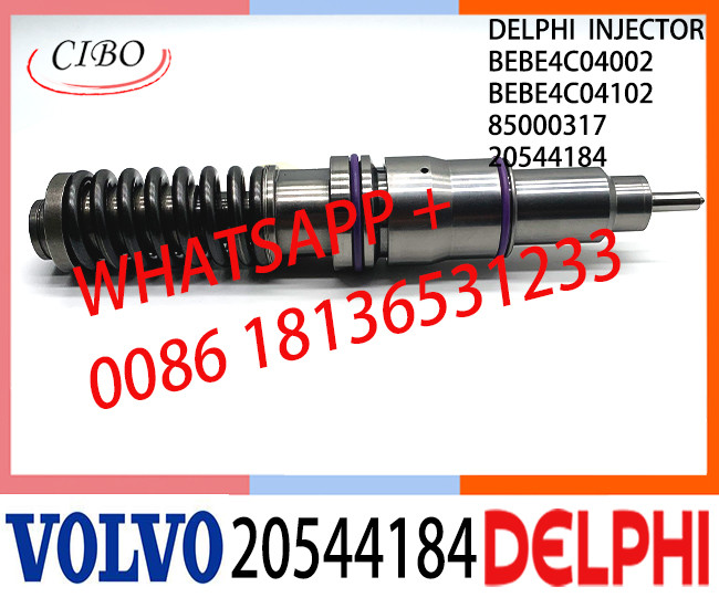 Common Rail Fuel Diesel Injector BEBE4C04002 BEBE4C04102 20544184 85000317 E1 for VOL 16 LITRE E1 EURO 3