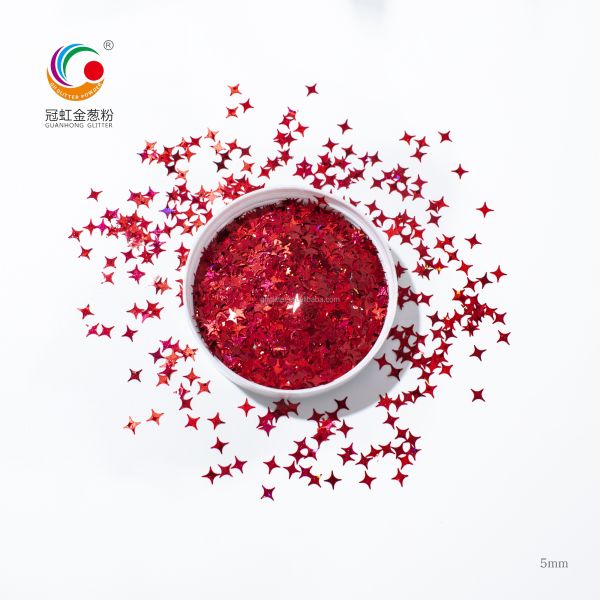 Star Flash Series PET Loose Glitter Powder Dust Quicksand Butterfly