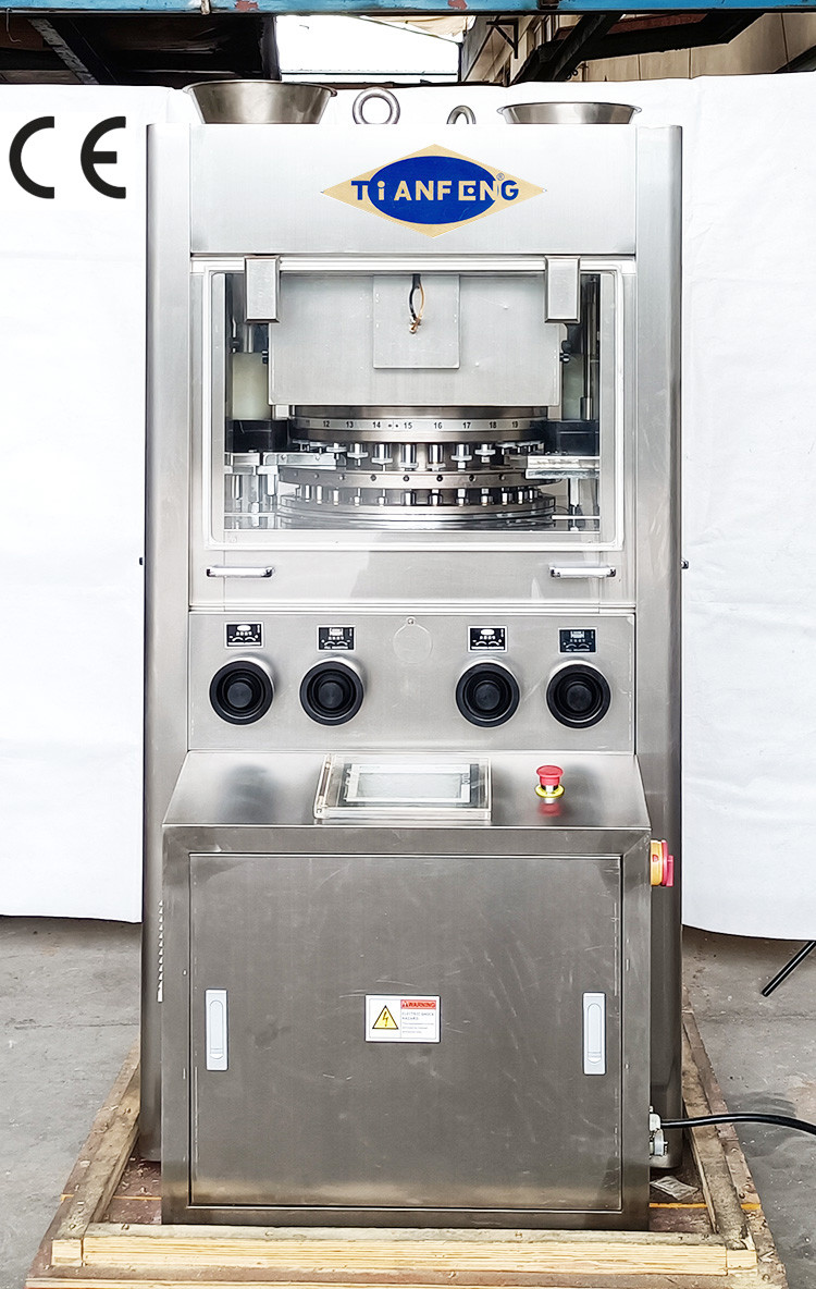 Automatic Rotary ZPG29 Press Pill Maker Machine For Vitamin C Tablet Medicine