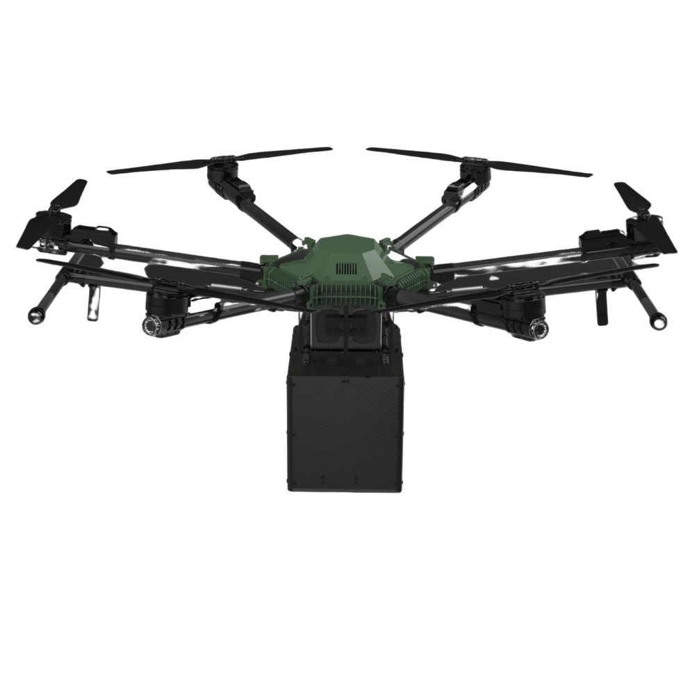 Custom Military UAV Drones 15KM Flight Distance Heavy Weight Lifting Drone With Camera HXF600