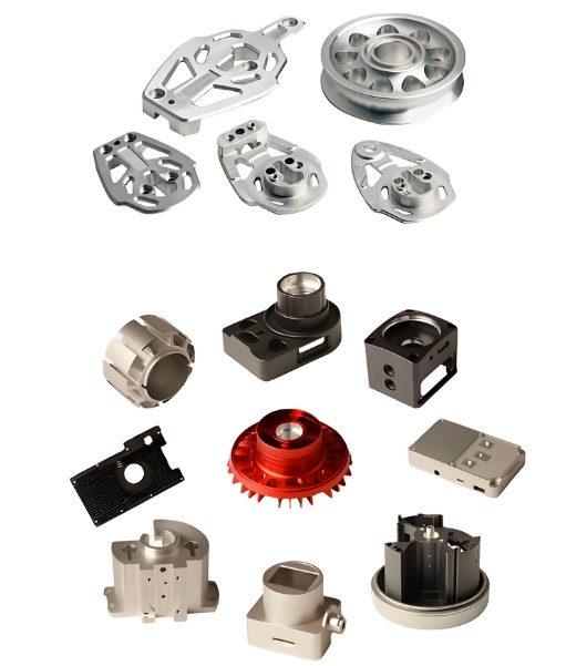 Custom Size and Color Die Cast Aluminum Parts for Automotive Industry in ADC10