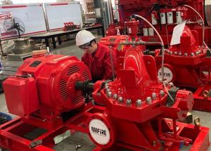 China NM FIRE Ul Fm Approved Fire Pumps / 300GPM @ 125M Head Electric Fire Fighting Pump wholesale