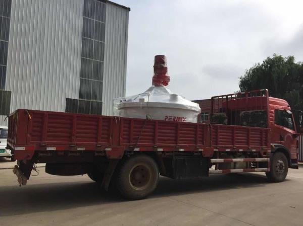 Polyurethane Planetary Cement Mixer / Unshaped Refractories Vertical Concrete