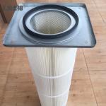 Industrial HEPA Dust Filter Cartridge Cyclone 3 Lugs Flange Collector For Gas