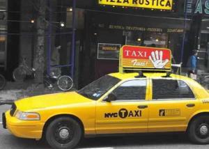 China P5 Full Color SMD HD Outdoor Taxi LED Display Easy Installation Advertising Sign wholesale