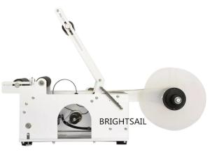 China Tabletop 0.5mm Accuracy 10ml Bottle Automatic Labeling Machine wholesale
