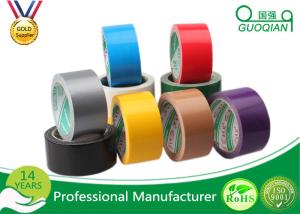 China Economical Wide Coloured Duct Tape White For Warning / Sealing wholesale