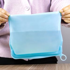 China Microwavable 30oz Food Grade Platinum Silicone Storage Bag wholesale