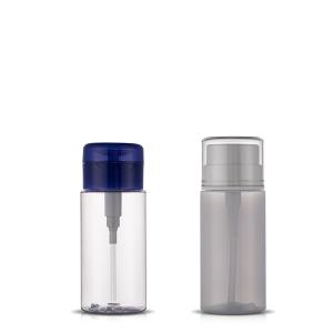 China 150ml Push Down Pump Dispenser Empty Push Top Bottles Containers For Nail Polish wholesale
