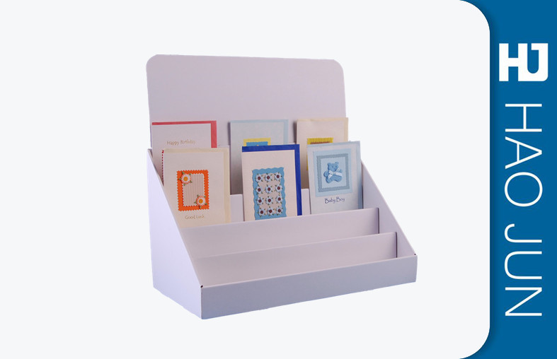 Cardboard Point Of Sale Display For Magazine Poster , Corrugated Display Boxes