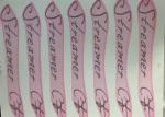Personalised Waterslide Decal Sheets For Sofa / Kitchen Cabinet / Ashtray