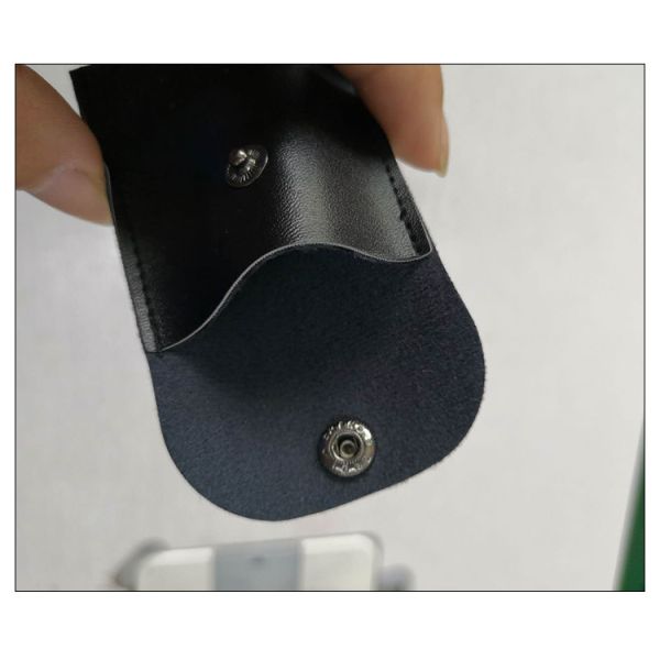 Wholesale Flap Jewelry Leather Snap Bag Flap Leather Bag Gift Jewelry Waterproof Bag Necklace Bag Earring Bag Leather Flap Bag