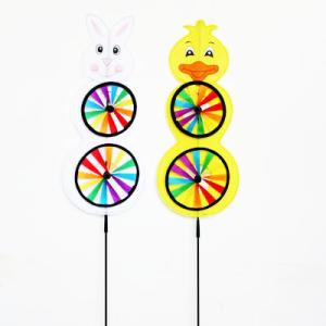 China Spring yard stake Bunny Duck wholesale