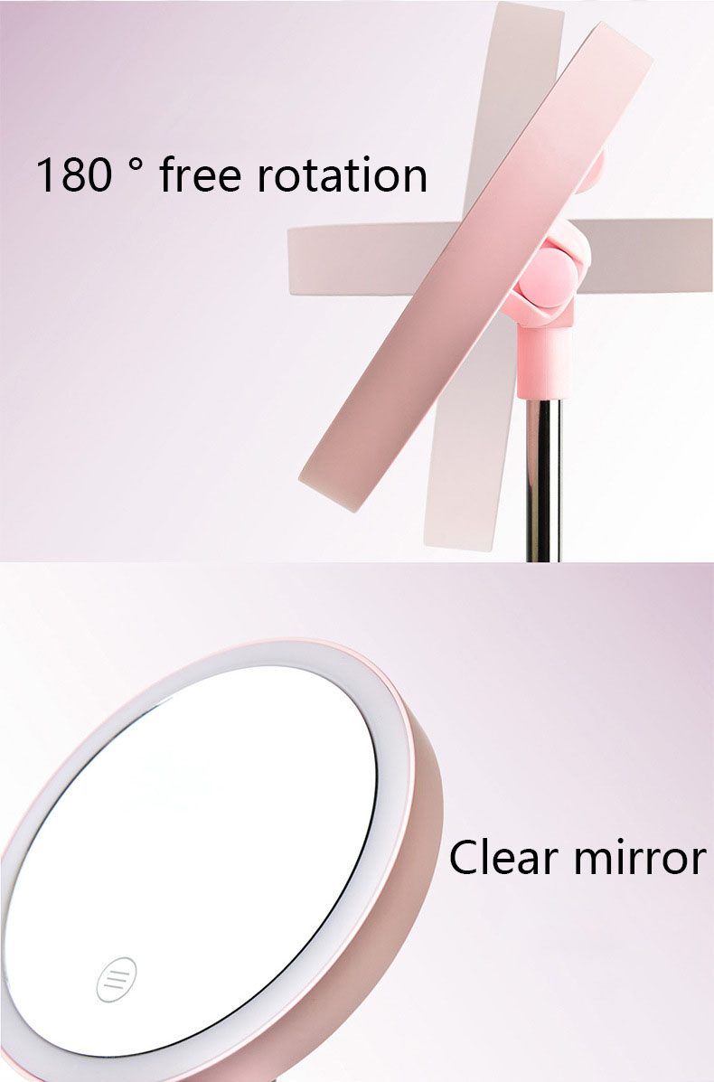 20x Magnifying Led Makeup Mirror For Table Desktop Oem