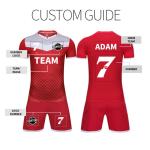 Refreshing Competition Clothing , Custom Soccer Uniforms Elastic Waistband