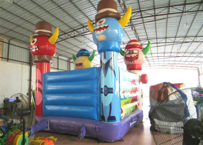 Halloween inflatable combo inflatable little monsters combo holiday festival inflatables small inflatable bouncy
