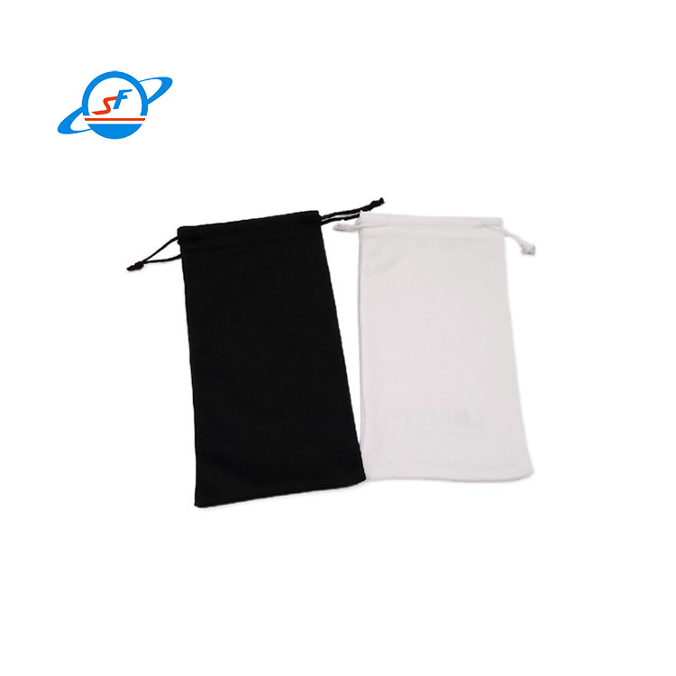 Portable 100% Microfiber Pouch For Glasses Support Customization