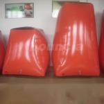 Red Paintball Field Equipment Inflatable Paintball Bunker
