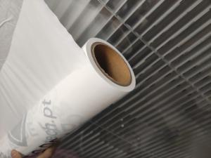 China Milky White Printable Logo Customized Window Shields Self Adhesive Film on sale