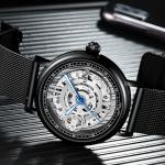 KINYUED simple fashion waterproof manufacturer watches custom logo mechanical