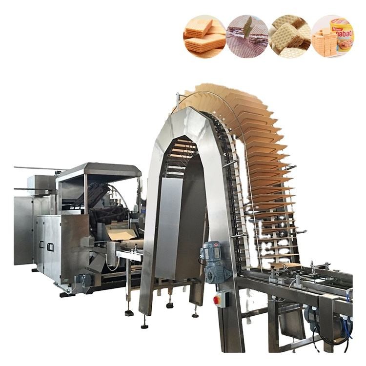Cookie Material Biscuit Sandwiching Machine CE Ice Cream Cone Machine