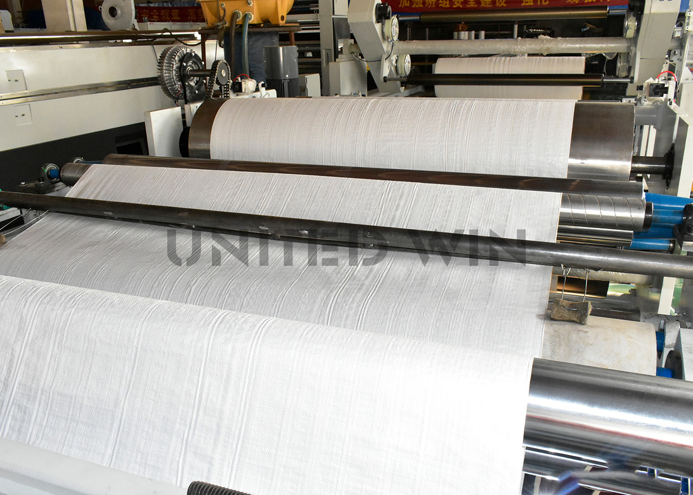 PE Tarpaulin Fabric Extrusion Coating Lamination Line Polylam Extrusion Lamination Plant