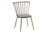 Restaurant Leather Padded Dining Chairs , Luxury Leather Dining Chairs
