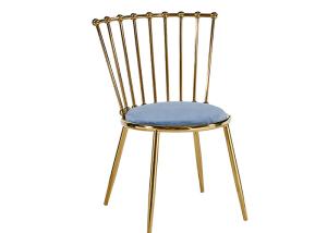 China Restaurant Leather Padded Dining Chairs , Luxury Leather Dining Chairs wholesale