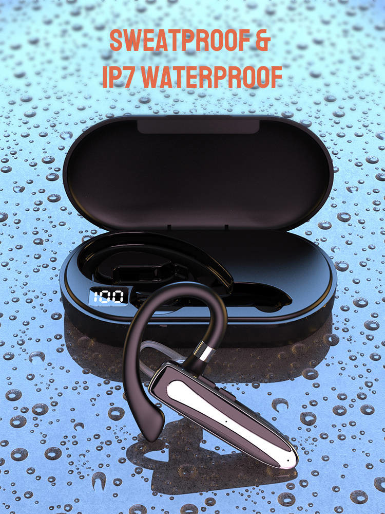 Wireless Running Earphones Earhook Noise Canceling HiFi Stereo Sound For Iphone