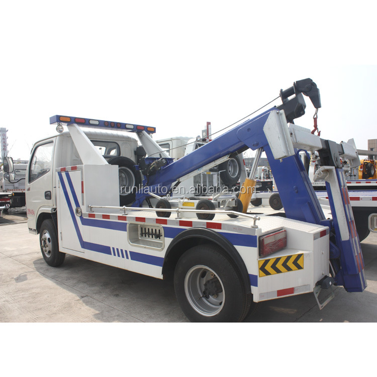 Rotator Road Wrecker Truck 5 Ton Mini Vehicle Recovery Truck 4x2 LHD RHD