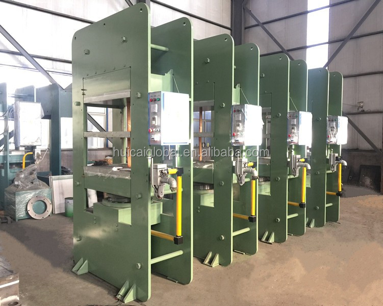 High Technology Brake Pads Making Machine with 4.00-5.00MN Nominal Molding Power