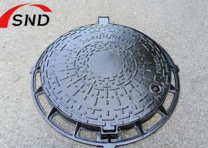 China SND GGG50 Ductile Iron Round Manhole Cover Class D400 500X600mm wholesale
