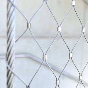 China 1.5mm 60x60mm 316L Material Wire Rope Mesh wholesale