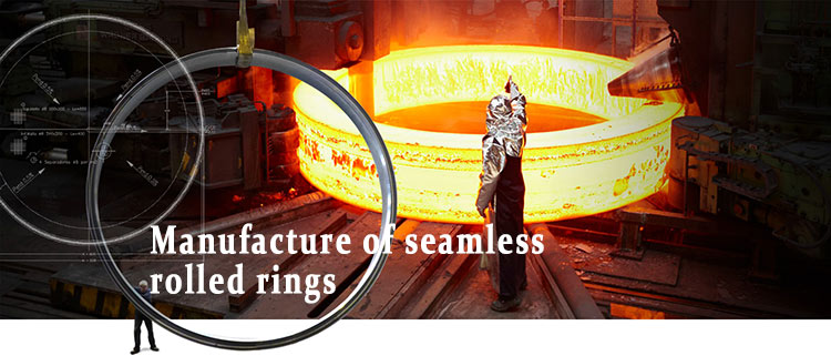 Carbon Steel/Alloy Steel/Stainless Steel Forged Seamless Rolled Rings up to 10 Metres