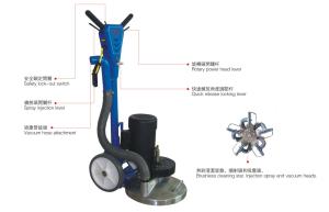China Brushless Vacuum Head Carpet Cleaning Machine high speed floor buffer wholesale