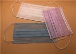 Mouth Protection Face Medical Mask Blue Color High Filtration Capacity
