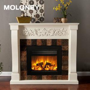China 862mm Charcoal Burning Effect Front Air-Outlet Insert Firebox Electric Fireplace wholesale