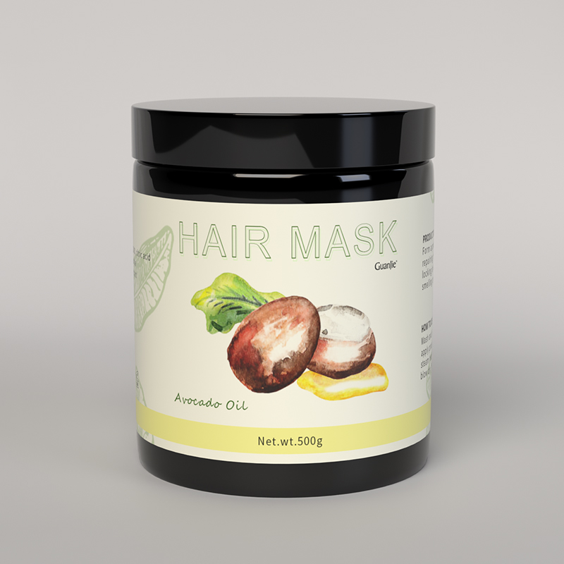 Natural Shea Butter Oil Organic Hair Mask for Moisturizing and Repairing Damaged Hair