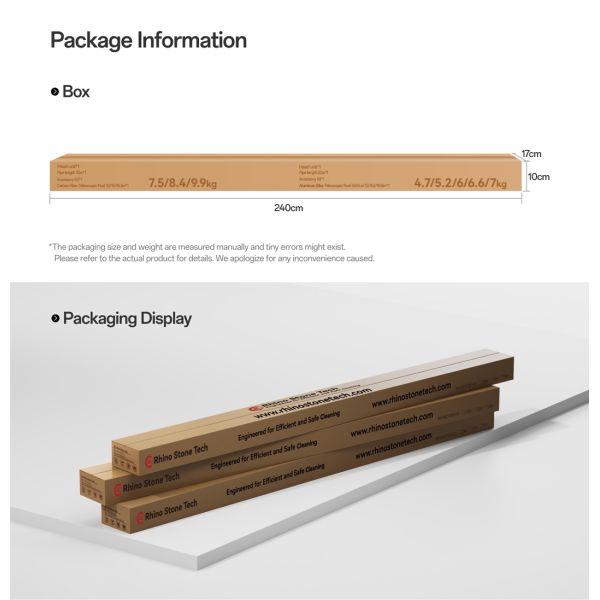 Water Fed Pole with Water Pump Telescopic High Places Window Glass PV Cleaning Kit Tools Photovoltaic Care Product