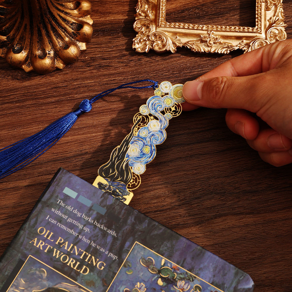 Kids Custom Metal Bookmarks Personalized Stamping With Quotes