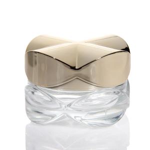 China Glass Cream Jars Cosmetic Packaging Empty 15ml 20ml 30ml 50ml Amber Clear Glass Skin Body Lotion Cream Jar wholesale
