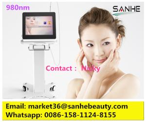 China beijing sanhe beauty 2016 Best spide vein and vascular removal by 980nm diode laser wholesale